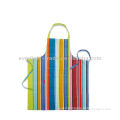 Striped printing cotton apron for promotion